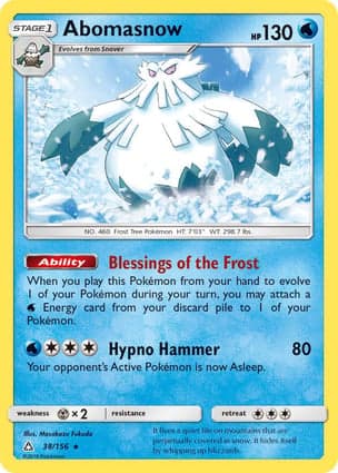 Carta Abomasnow
