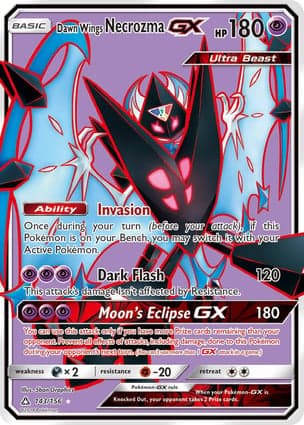 Carta Necrozma Asas Alvorada-GXDawn Wings Necrozma-GX