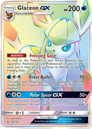Carta Glaceon-GX
