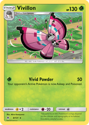 Carta Vivillon