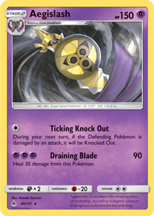 Carta Aegislash