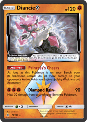 Carta Diancie ◇
