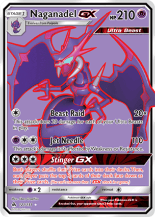 Carta Naganadel-GX