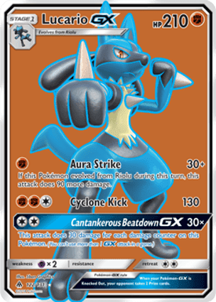 Carta Lucario-GX