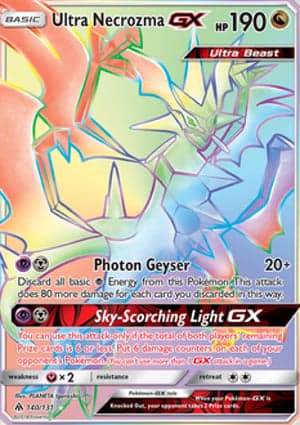 Carta Ultra Necrozma-GX
