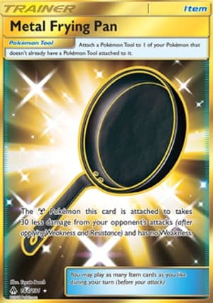 Carta Frigideira de Metal