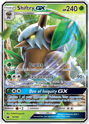 Carta Shiftry-GX