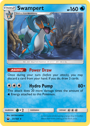 Carta Swampert