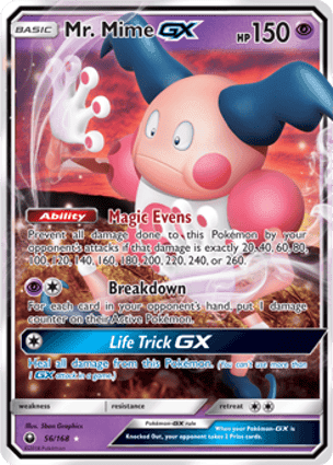 Carta Mr. Mime-GX