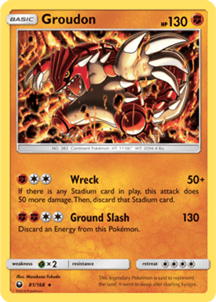 Carta Groudon