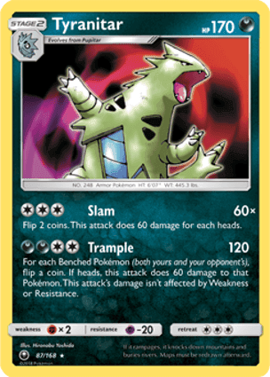 Carta Tyranitar