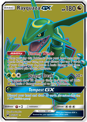 Carta Rayquaza-GX