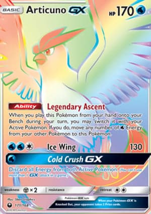 Carta Articuno-GX