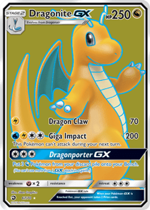 Carta Dragonite-GX