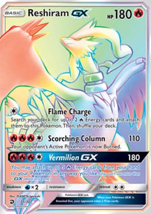 Carta Reshiram-GX