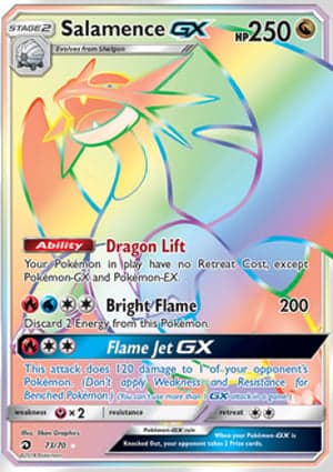 Carta Salamence-GX