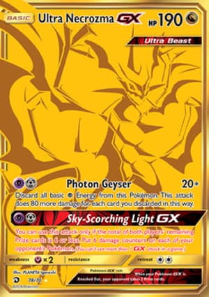Carta Ultra Necrozma-GX