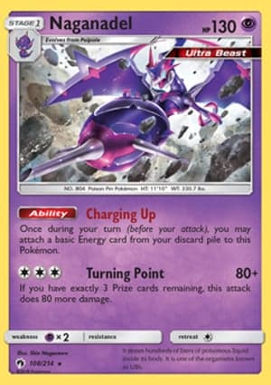 Carta Naganadel - Liga