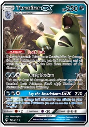 Carta Tyranitar-GX