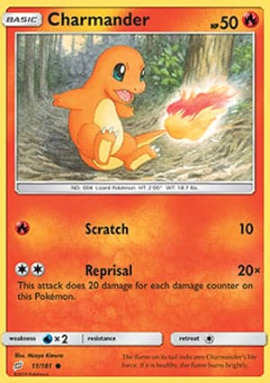 Carta Charmander