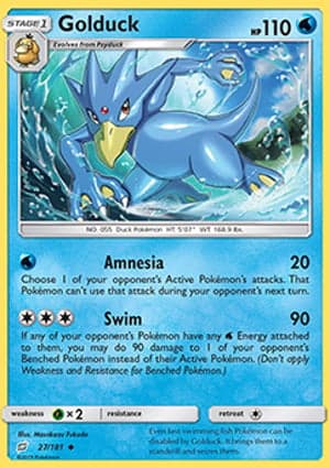 Carta Golduck
