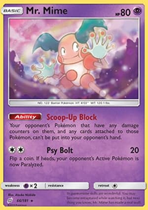 Carta Mr. Mime