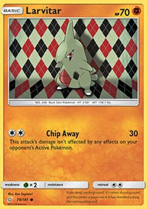 Carta Larvitar