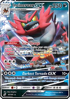 Carta Incineroar-GX
