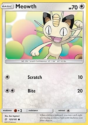 Carta Meowth