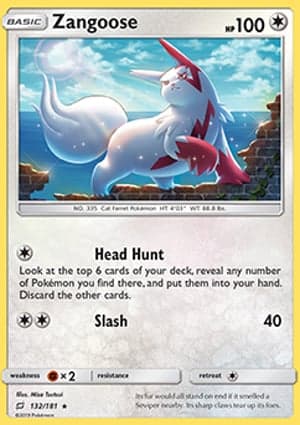 Carta Zangoose