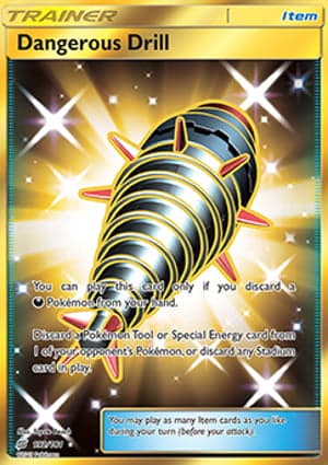 Carta Broca Perigosa Dangerous Drill