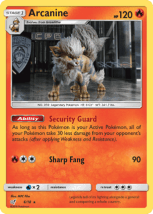 Carta Arcanine