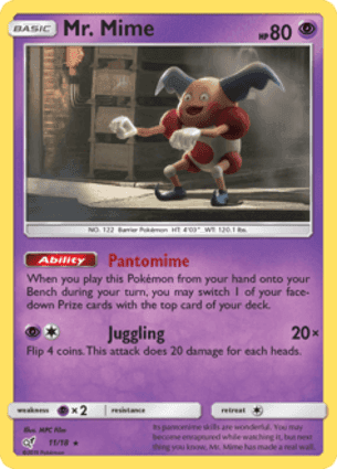 Carta Mr. Mime