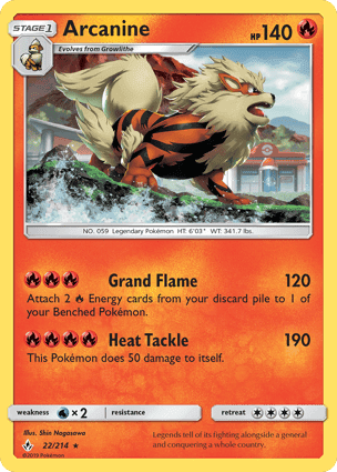 Carta Arcanine