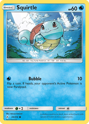 Carta Squirtle