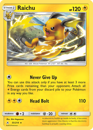 Carta Raichu