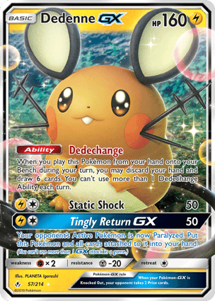 Carta Dedenne-GX