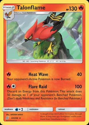 Carta Talonflame