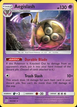 Carta Aegislash