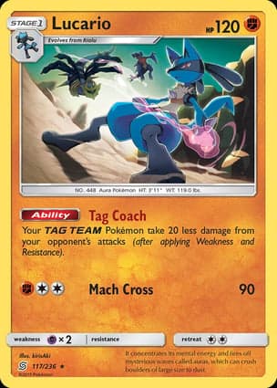 Carta Lucario