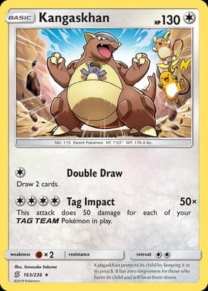 Carta Kangaskhan