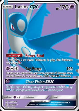 Carta Latios-GX