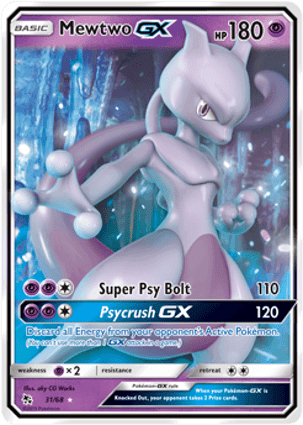 Carta Mewtwo-GX