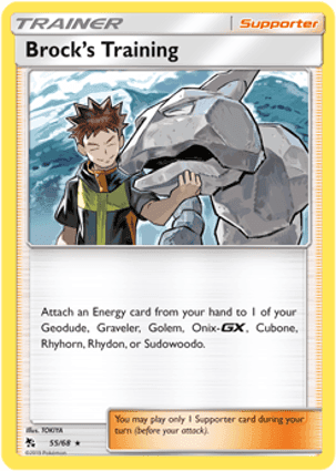 Carta Treinamento do Brock