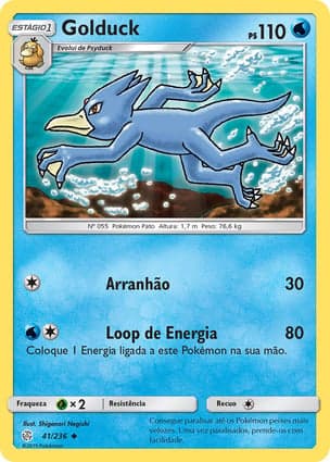 Carta Golduck