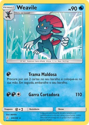Carta Weavile