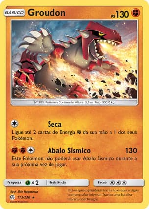 Carta Groudon