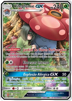 Carta Vileplume-GX