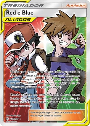 Carta Red e Blue