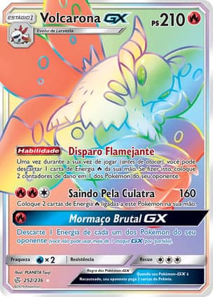 Carta Volcarona-GX